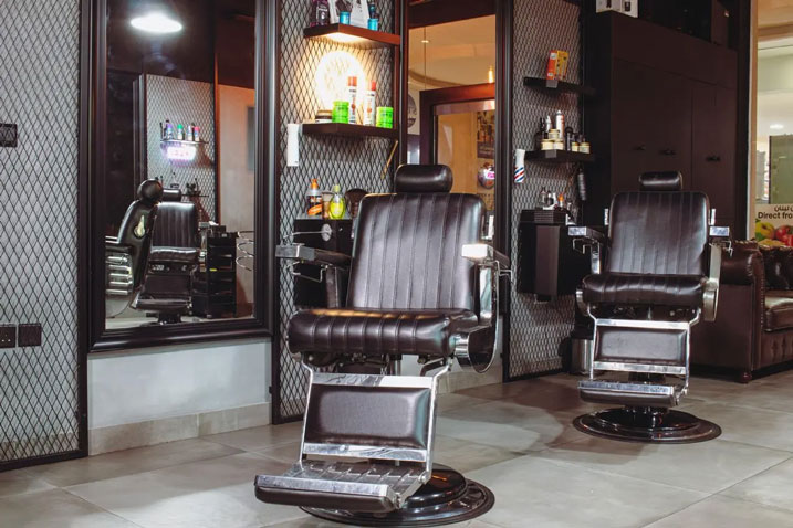 نوع خدمات انتخابی آرایشگاه مردانه